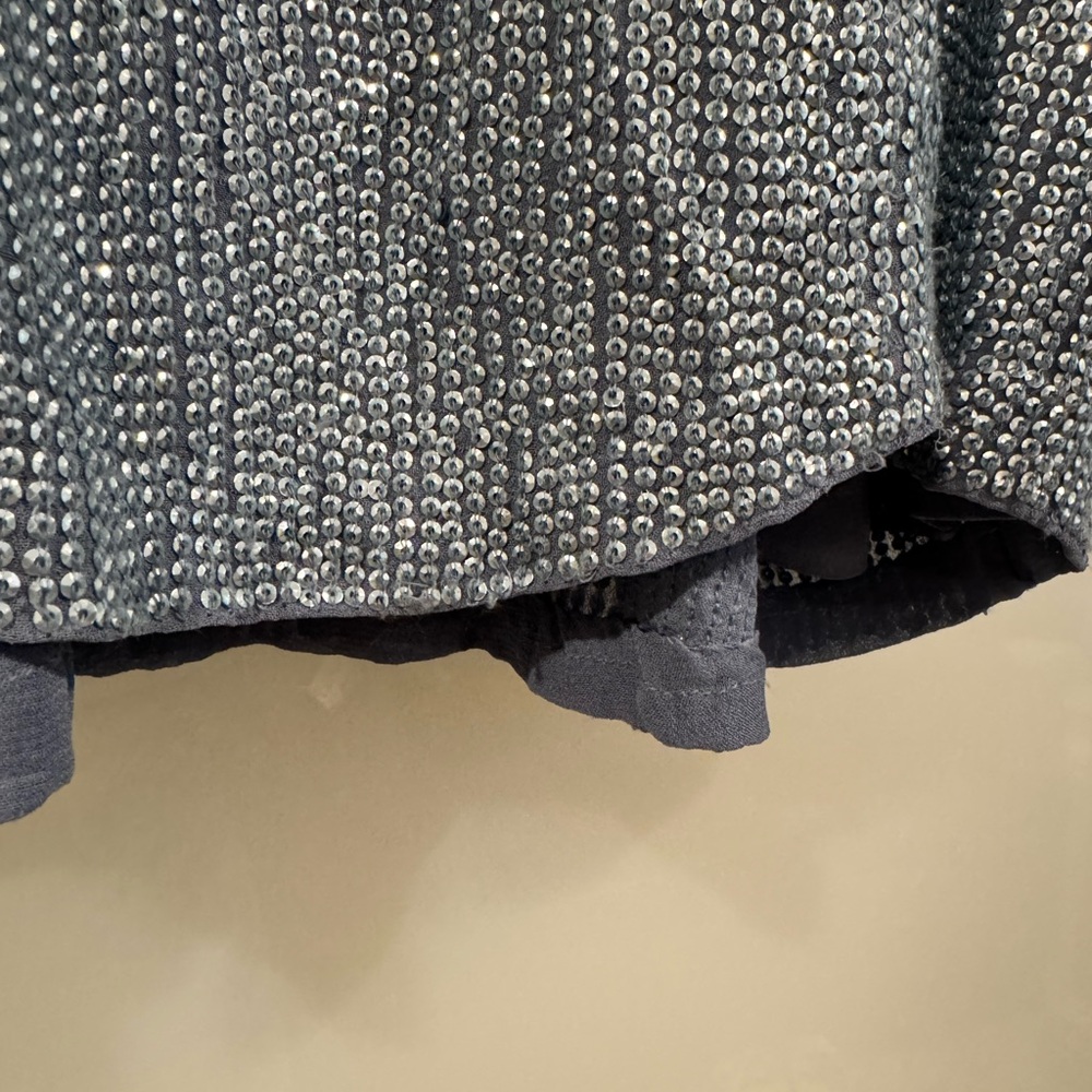 MLV Carmen sequin dress in blue - Picture 5 of 13